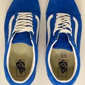 Vans Blue Suede 'Old Skool Shoes'